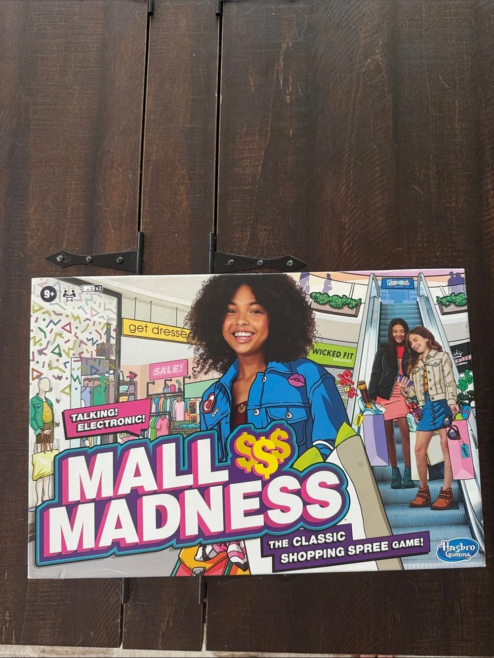 Hasbro Mall Madness Game Box – Blue, Pink, Yellow Artwork